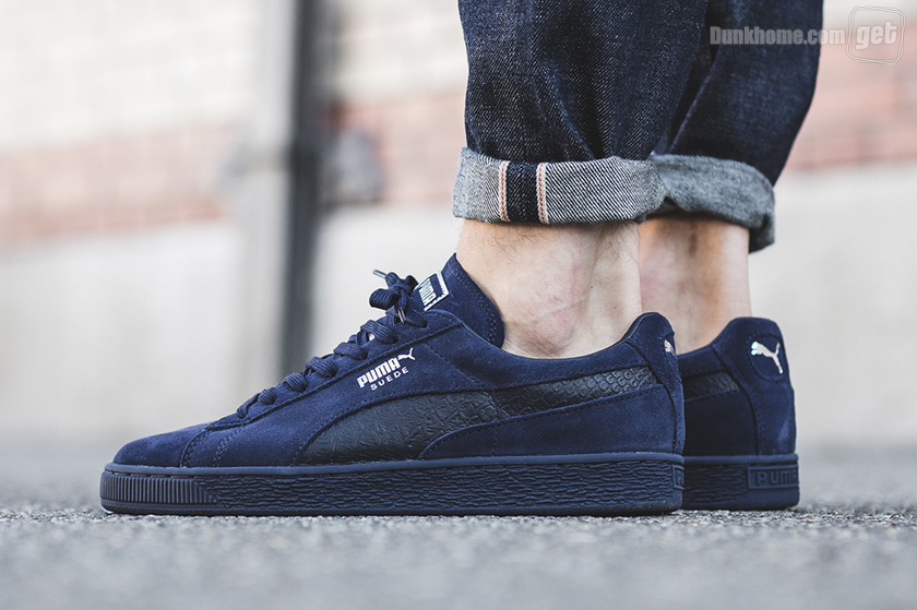 pumasuedeclassicsock穿搭,pumasuedeclassicxxi蓝色上脚穿搭