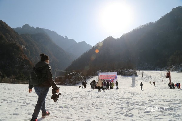 沣峪庄园滑雪,沣峪山庄滑雪