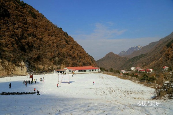 沣峪庄园滑雪,沣峪山庄滑雪