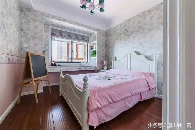 唐山装修风格美式简约客厅,君熙太和157平米装修效果图