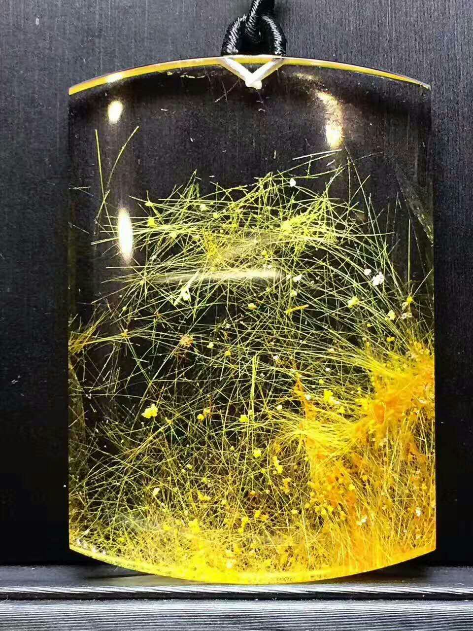 灵动水晶李宸睿邀您一起鉴赏绿幽灵手串，发晶吊坠