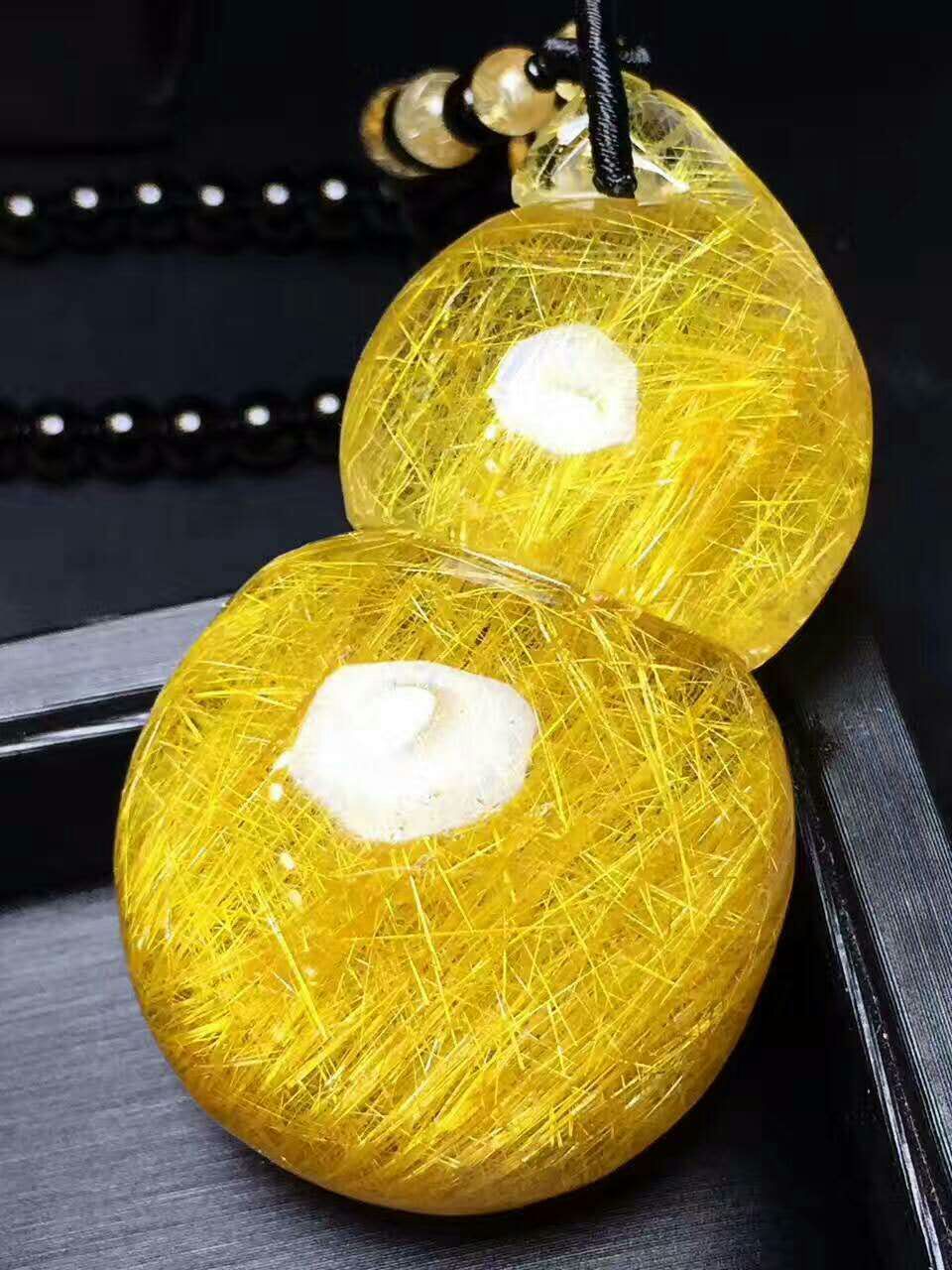灵动水晶李宸睿邀您一起鉴赏绿幽灵手串，发晶吊坠