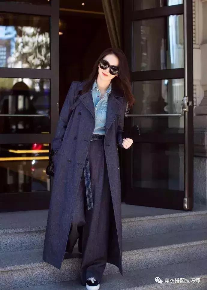 矮个子穿阔腿裤怎么搭配外套,高个子女生穿的阔腿裤秋冬款