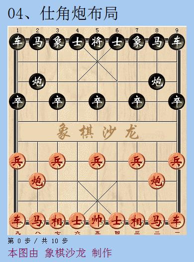 象棋布局精要51集全,4分钟学会的象棋布局