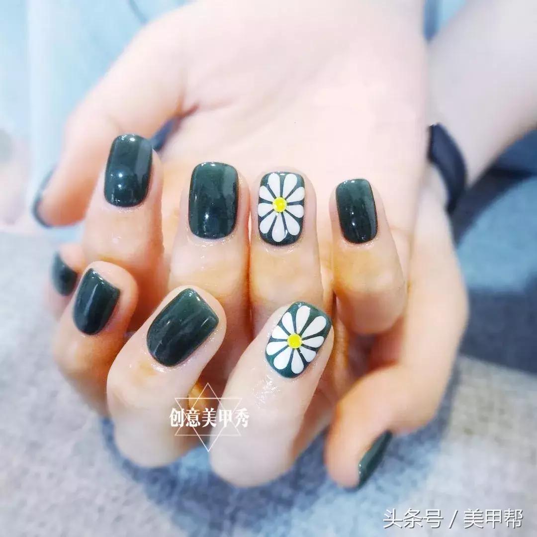 好看的美甲图片2021网红爆款美甲,2017年8种爆款美甲你做过几种