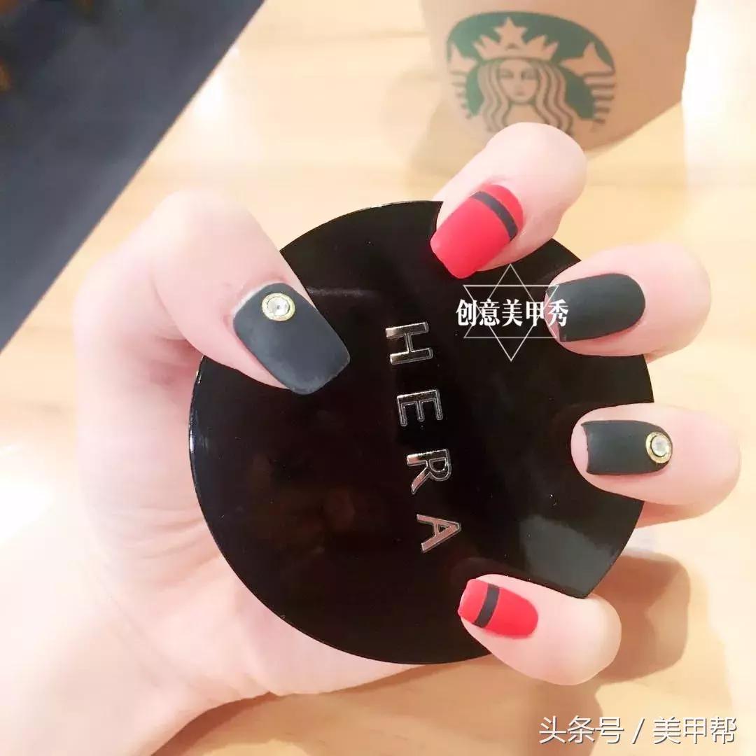 好看的美甲图片2021网红爆款美甲,2017年8种爆款美甲你做过几种