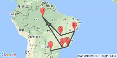 巴西游记旅游攻略,南美旅游攻略一日游最佳路线图