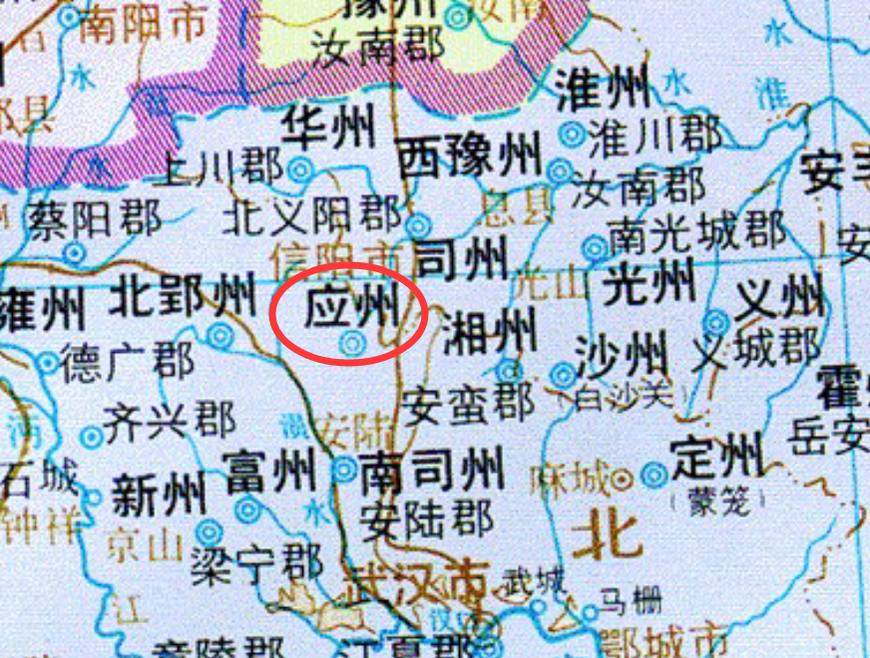 湖北广水市的地理位置,湖北省广水应山地图