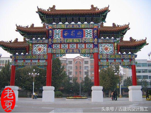 农村牌坊设计现代图片大全,农村大门牌坊效果图