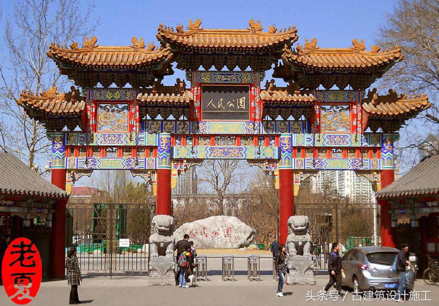 农村牌坊设计现代图片大全,农村大门牌坊效果图