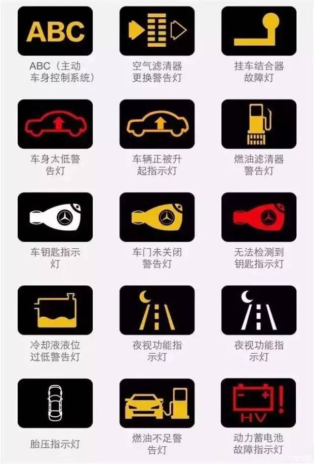 仪表盘灯亮原因及解决方法,仪表灯故障了怎么办呢