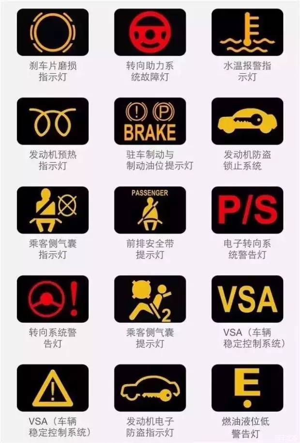 仪表盘灯亮原因及解决方法,仪表灯故障了怎么办呢