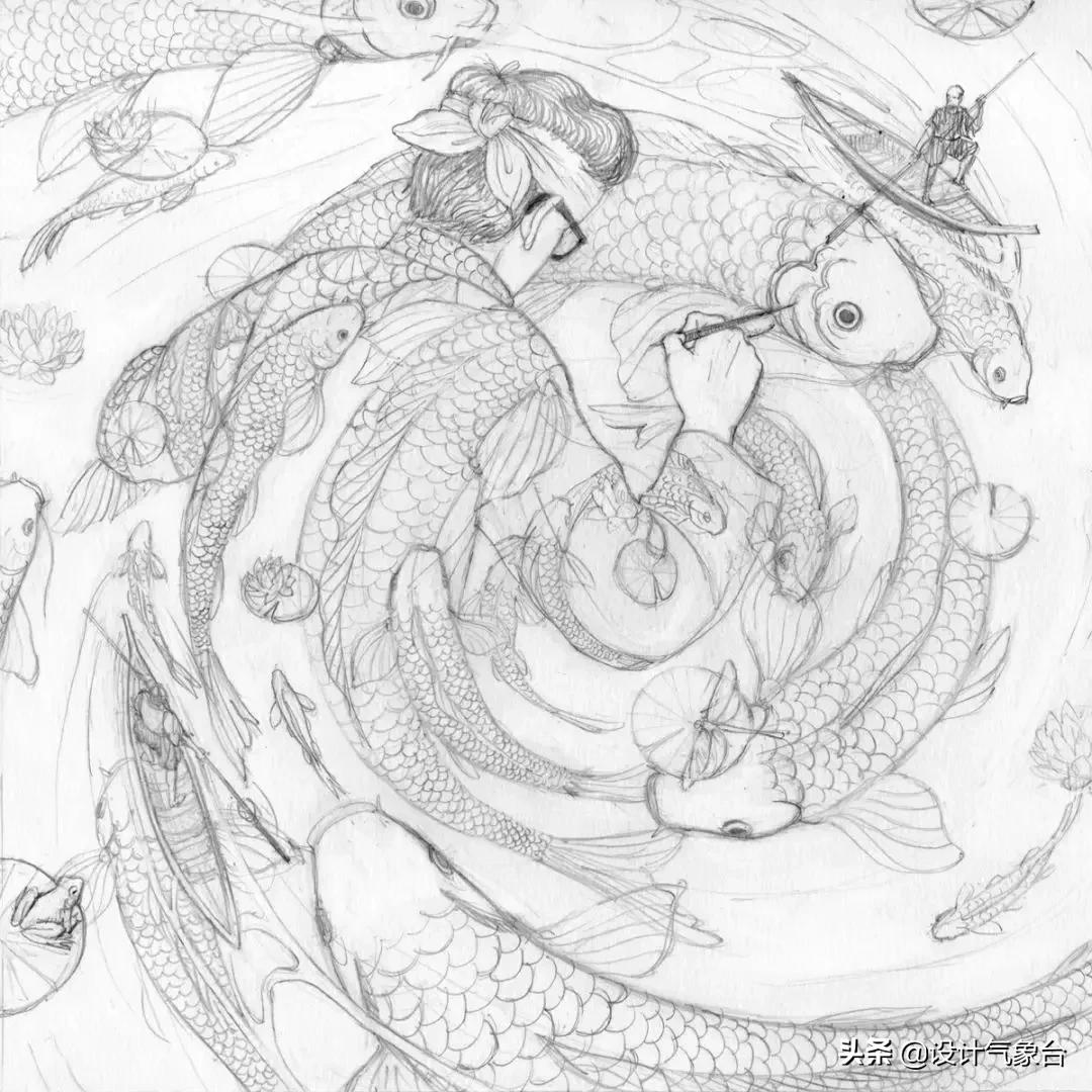 曹冲称象小学课本插图,曹冲称象绘画完整版