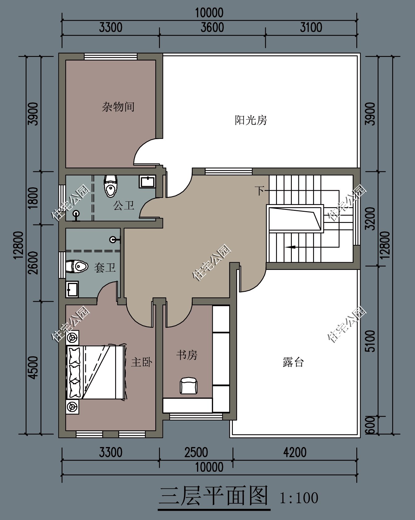 农村建一层房子图纸,农村建房哪种图纸最好