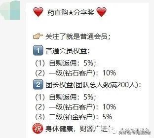 合伙人两天发展几百会员，药直购平台两级返佣制度竟如此神奇？