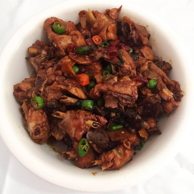 辣炒鸡肉家常做法,鸡肉不辣怎么炒才好吃
