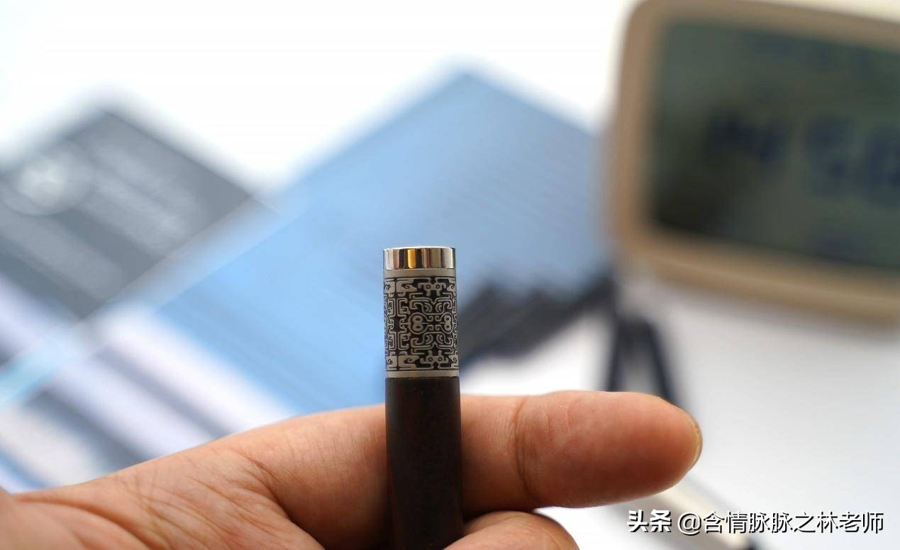 实木和现代的结合，笔下文创转轮钢笔体验