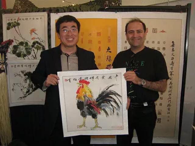 掌上乾坤指间生花世界级艺术家-贾同辉的“指墨”风釆