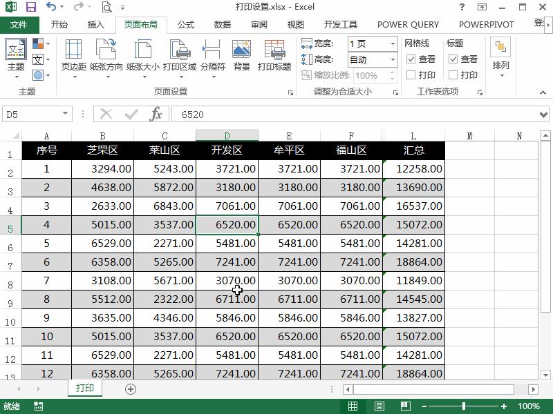 excel表格针式打印机怎么连续打印,这10个excel打印技巧非常实用