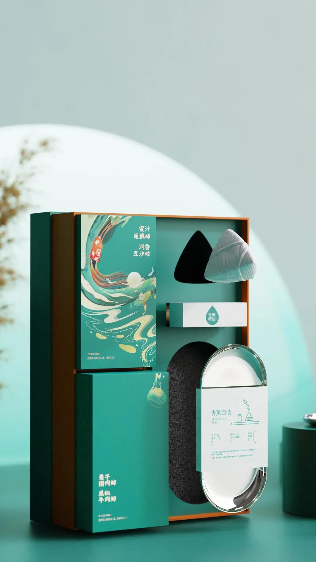 端午礼盒设计很好,端午礼盒包装设计