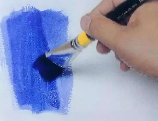 水彩技法平涂与渐变,水彩毛发胡须留白技法