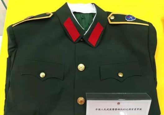 解放军常服和警察的常服,中国武装警察部队常服