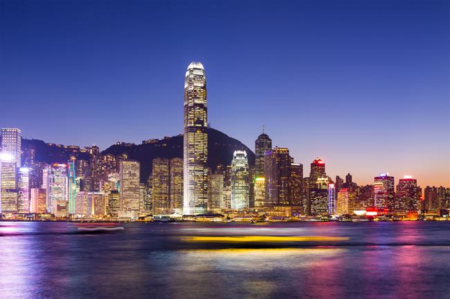 香港维多利亚港夜景高清壁纸,美丽的香港维多利亚港旅游视频