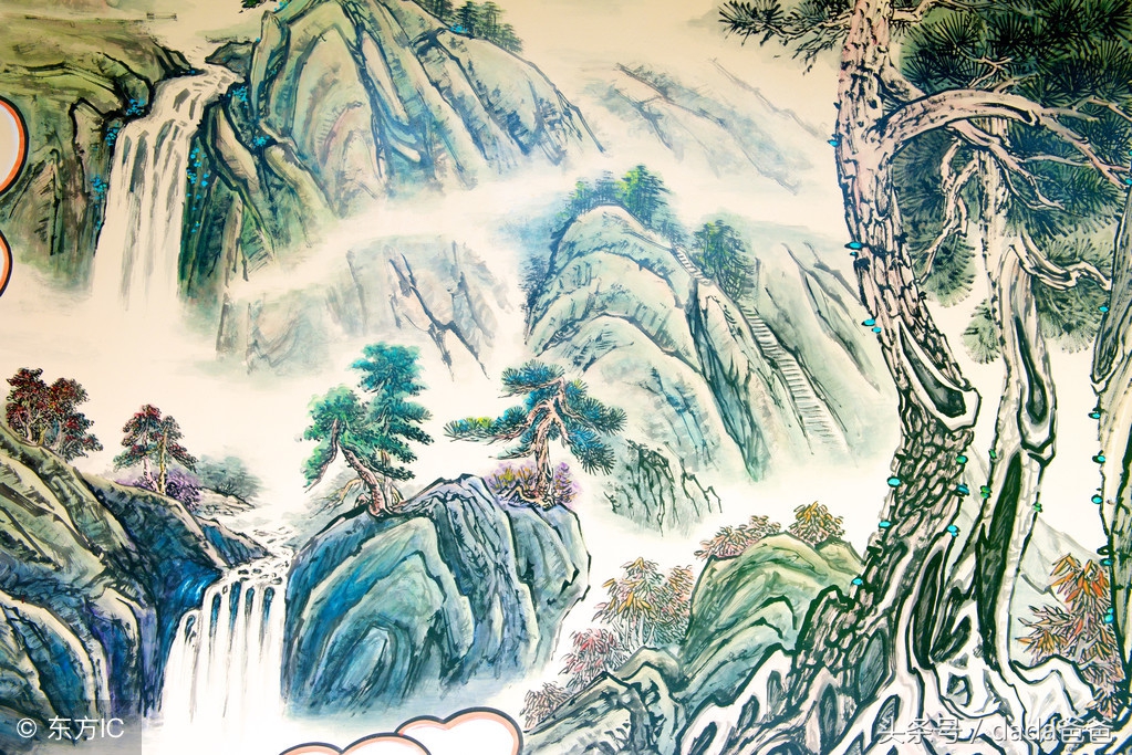 40首古诗词配绝美国画,古诗词意境国画