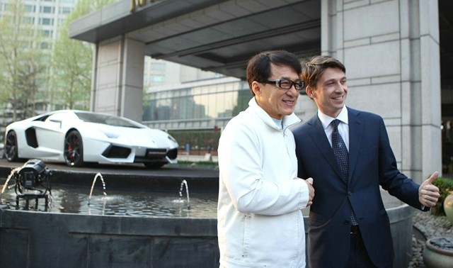 兰博基尼lp700成龙定制版,兰博基尼lp700-4成龙特别纪念版