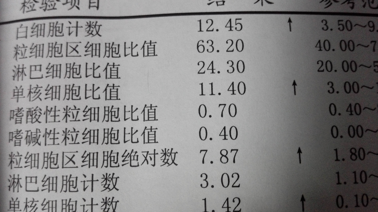 体检报告会有医院信息吗,白细胞增多是什么病的前兆