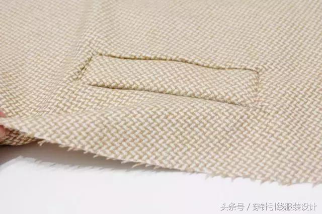 手把手教你做衣服小技巧,怎么做开口袋的衣服