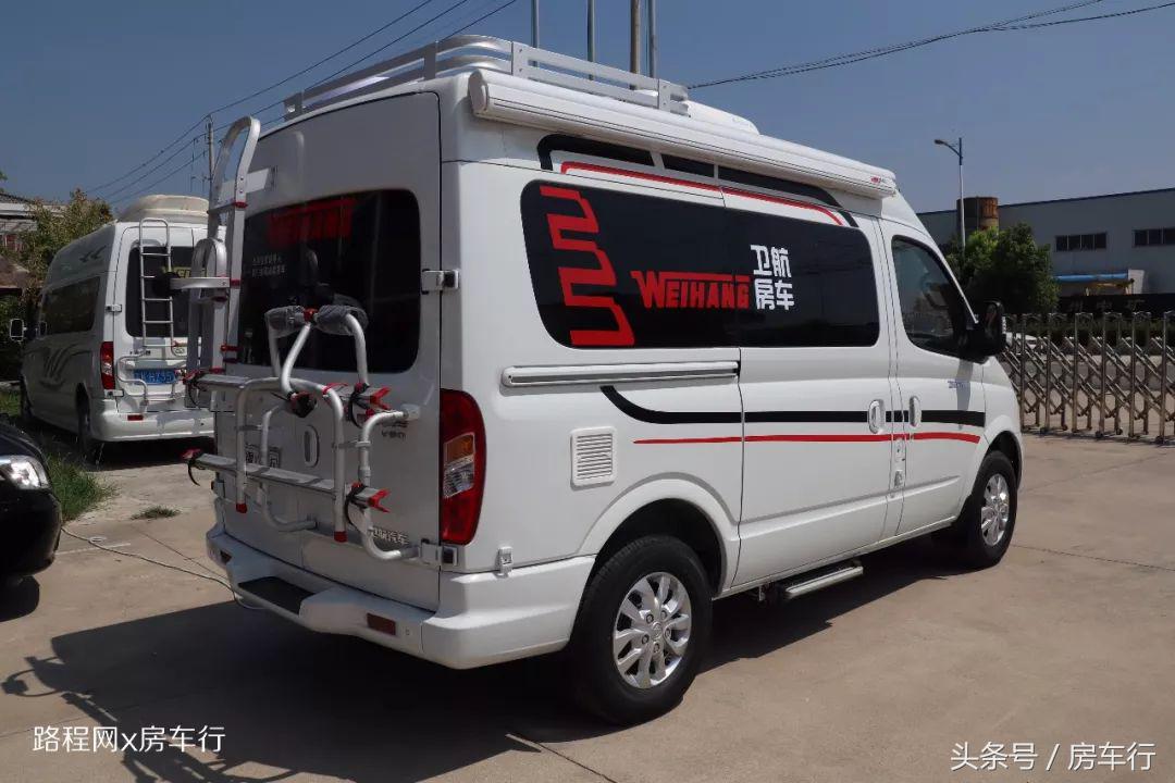 卫航大通v90短轴高顶无中门房车,卫航依维柯短轴中顶b型房车