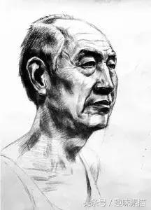 素描的人物画,感恩党素描人物画