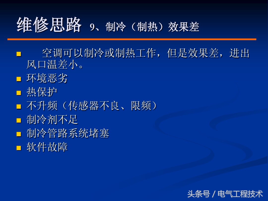 既懂电工又懂空调维修,空调常见的故障排除方法与技巧
