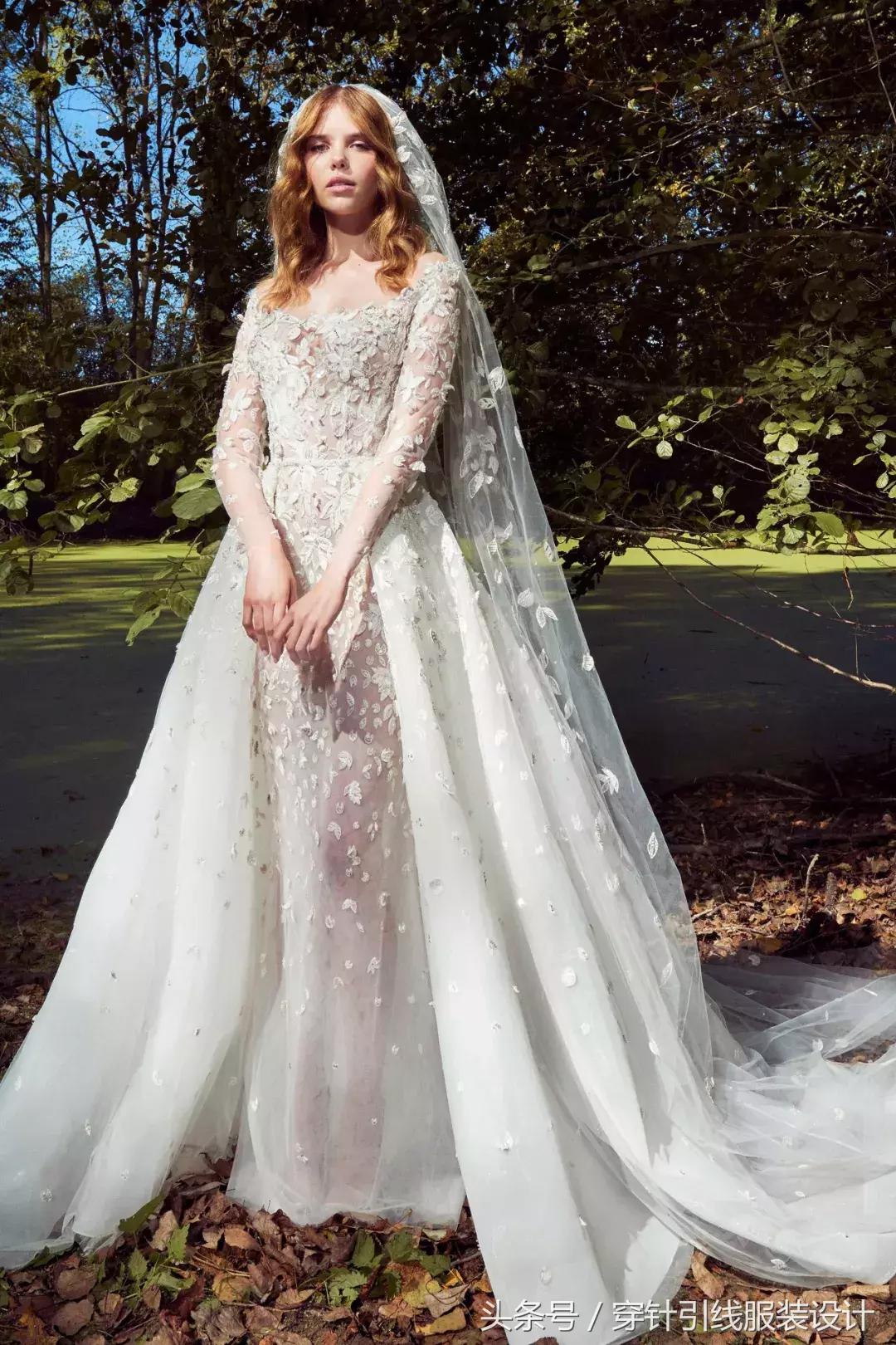 2018婚纱时尚造型趋势,2019婚纱礼服款式流行趋势