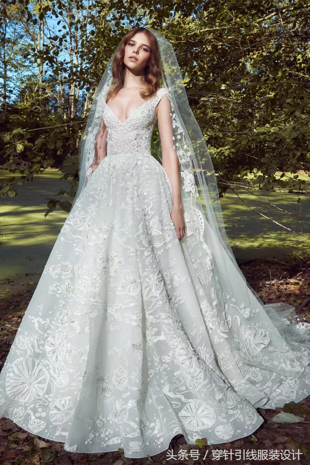 2018婚纱时尚造型趋势,2019婚纱礼服款式流行趋势