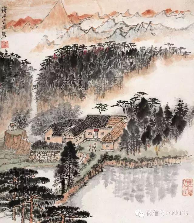 国画精品100幅动态,国画十大名家作品图片