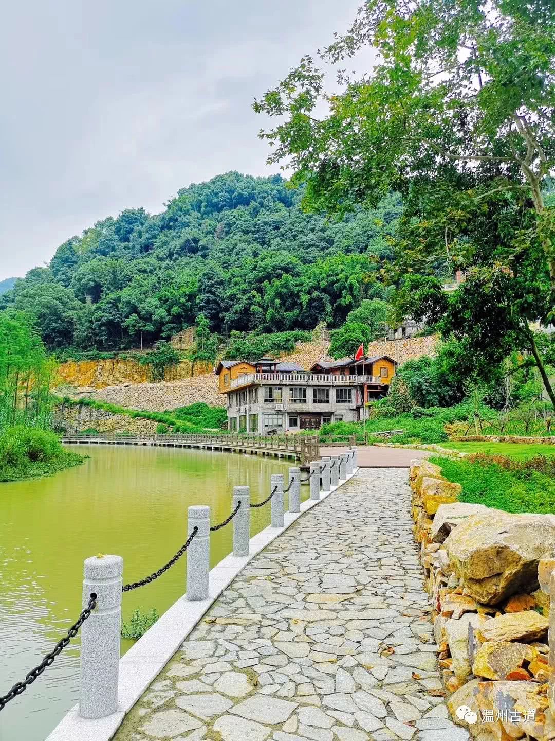 瓯海瞿溪风景,远山近水如诗如画