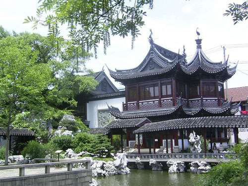上海古豫园遗址,豫园商城的建筑年代