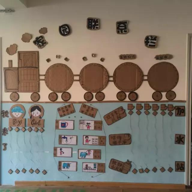 环创布置幼儿园,幼儿园环创纸板创意