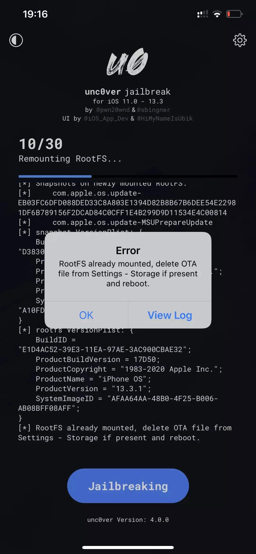iphone11ios13完美越狱,ios13.1.3什么时候可以一键越狱