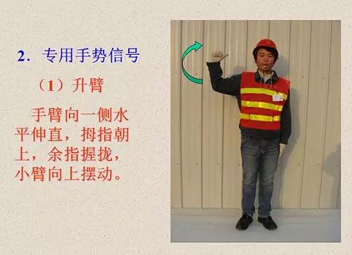 吊车信号工指挥手势图,学习基本吊车操作按键