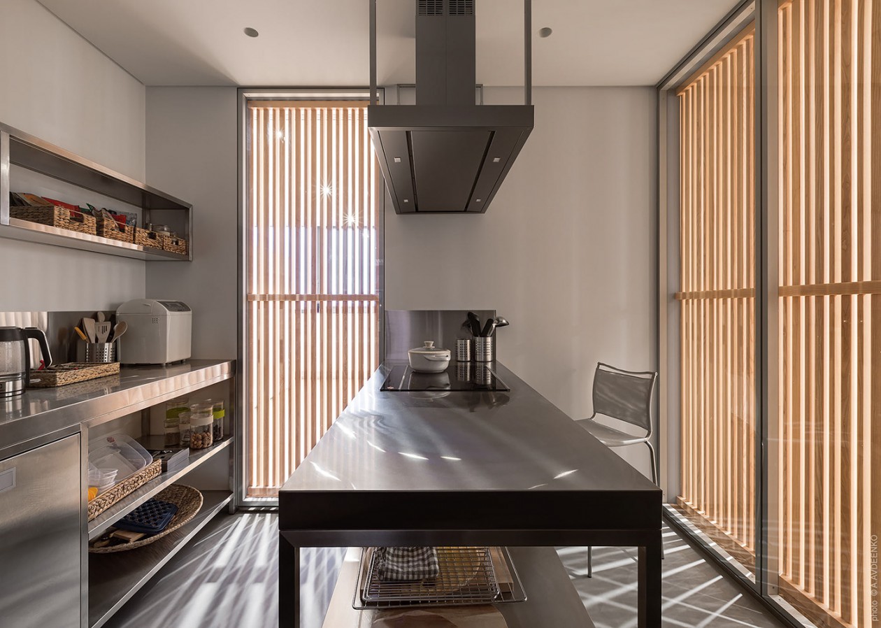 原木地板全屋搭配白色家具效果图,七里河中式原木整装全屋家具定制