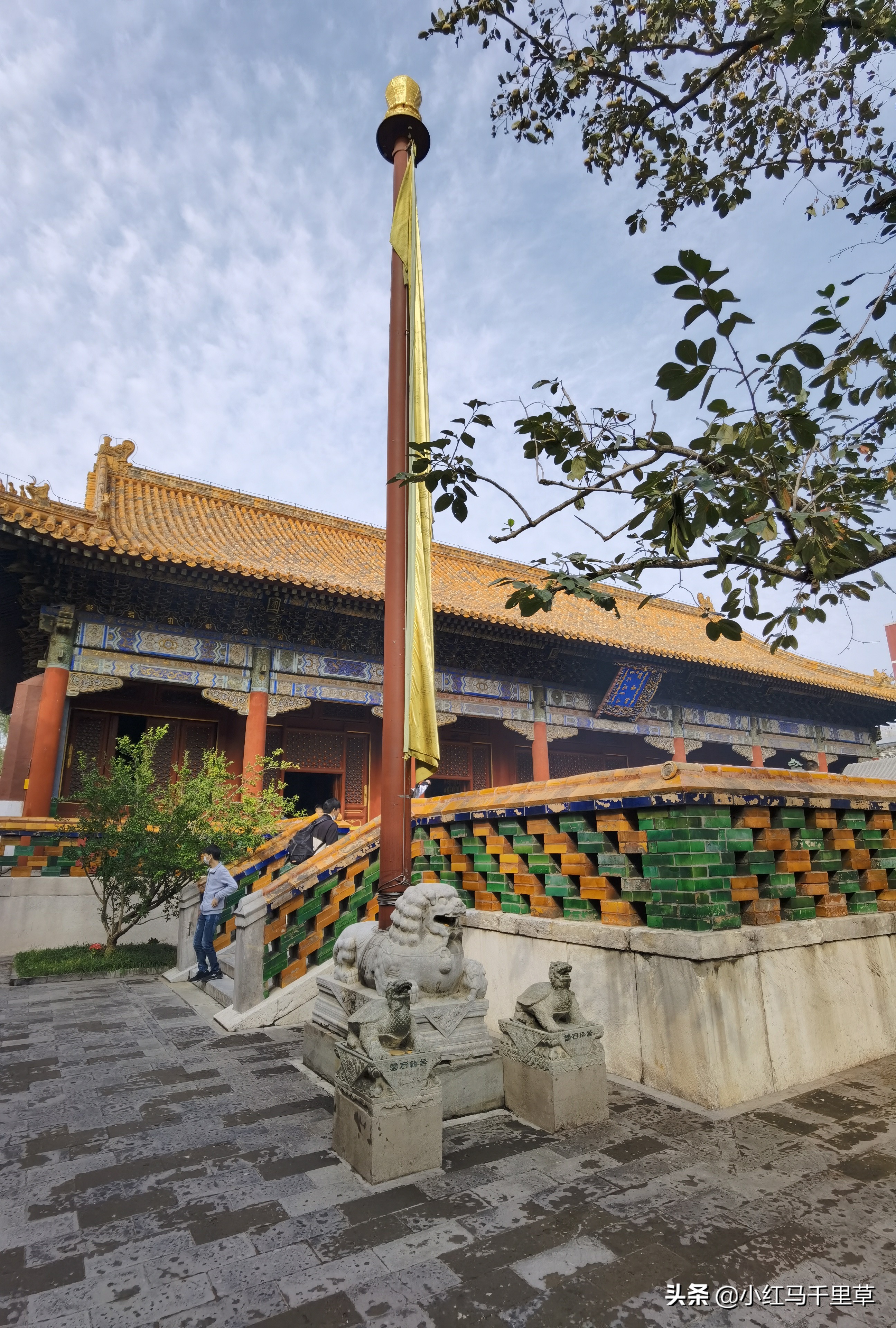 雍和宫游览记,北京行记