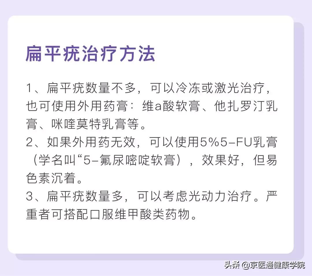 粟丘疹与汗管瘤脂肪粒去除小妙招,粟粒疹扁平疣