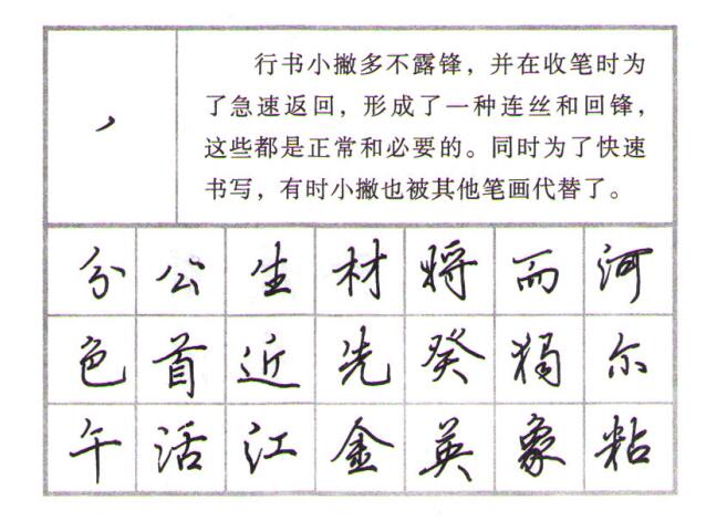 行楷入门28个基本笔画,每天20分钟行楷自学速成