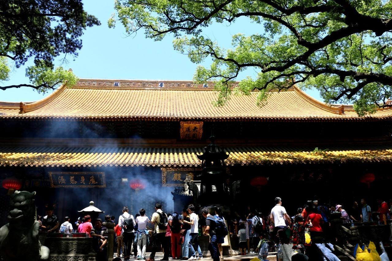 普陀山参拜旅游攻略,普陀山旅游攻略观音