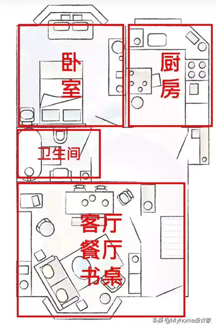 20平米小户型逆天改造,50平米小户型简单改造
