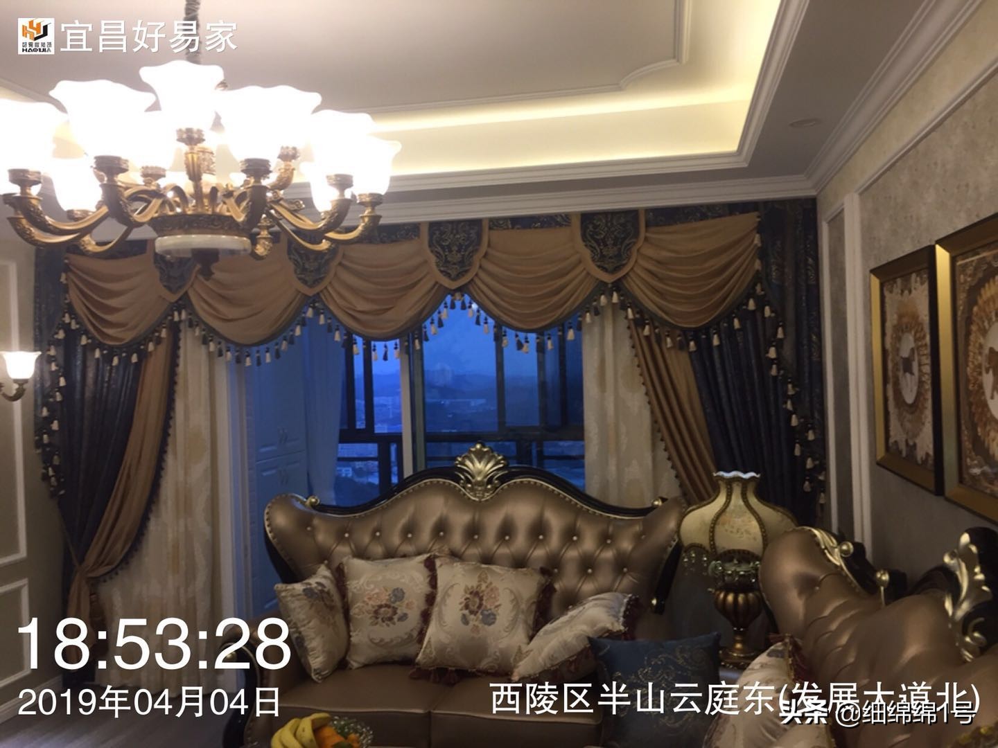 奔波于宜昌伦敦的美女-酷爱欧式风格的浪漫，拥有壁炉的惬意之家