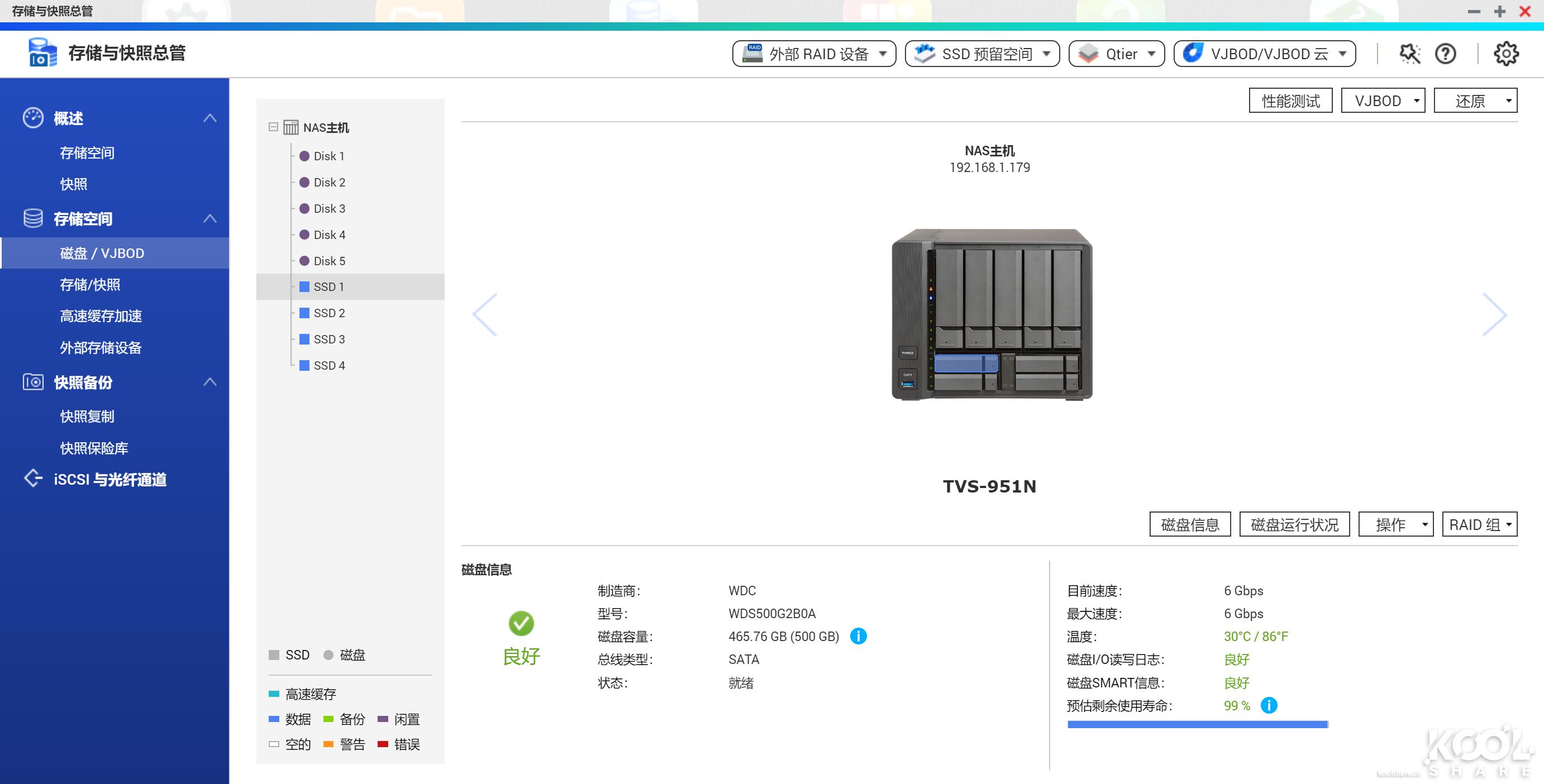 经济型9盘位NAS，QNAPTVS-951N开箱拆解评测